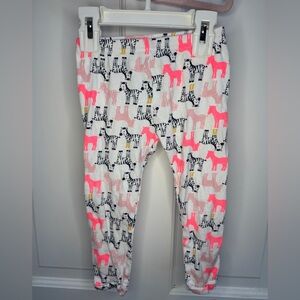 Simple Joys by Carters 24M Girls White Multicolor Zebra Pajamas Bottoms Pants
